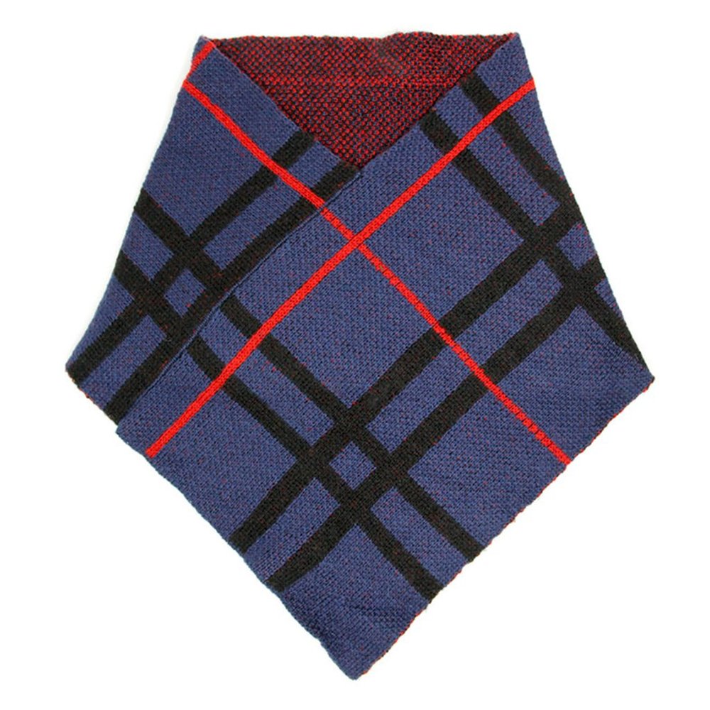 LOF Plaid Check Tube Scarf